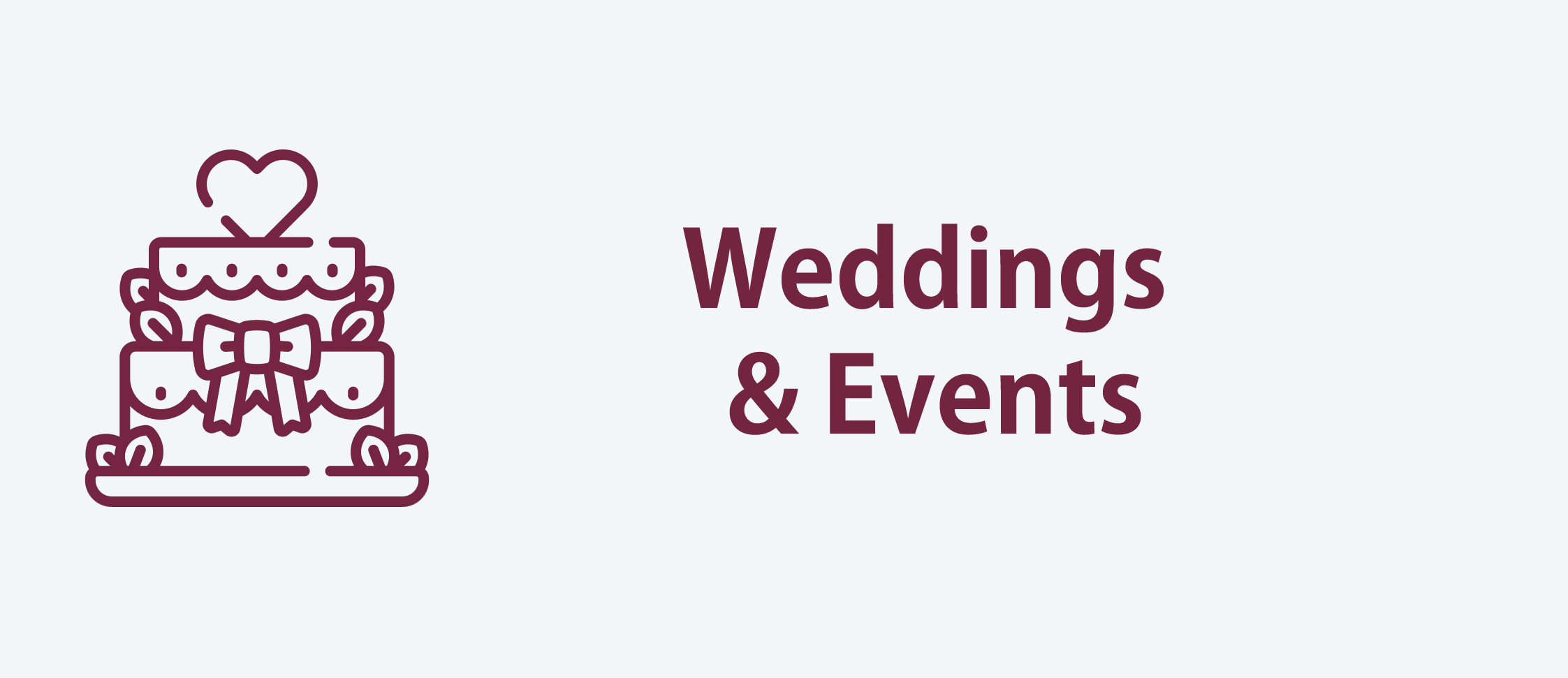 Wedding and events